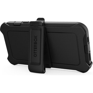 OtterBox Defender Rugged Carrying Case (Holster) Apple iPhone 13 Smartphone - Black - Dirt Resistant, Bump Resistant, Dirt