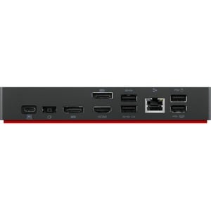 Lenovo ThinkPad USB Type C Docking Station for Notebook - 90 W - 3 Displays Supported - 4K - 3840 x 2160 - 6 x USB Ports -