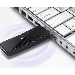 Adattatore Wi-Fi 6 dual-band, raggiunge fino a 1,8 Gbps USB 3.02 portatile, plug-and-play