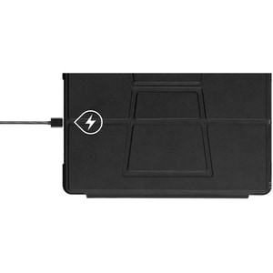 Gecko Covers V11T72C1 Keyboard/Cover Case for 26.4 cm (10.4") Samsung Galaxy Tab A7 Tablet - Black - Damage Resistant, Scr