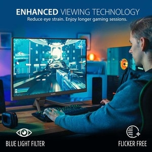 ViewSonic VX2767-MHD 27 Inch 1080p Gaming Monitor with 100Hz, 1ms, Ultra-Thin Bezels, FreeSync, Eye Care, HDMI, VGA, and D