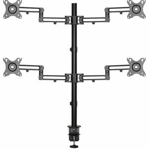 Eaton Tripp Lite Series Quad-Monitor Flex-Arm Desktop Clamp for 13" to 27" Displays - 4 Display(s) Supported - 13? to 27? 