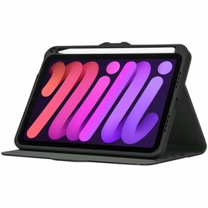 Targus VersaVu THZ914GL Carrying Case for 21.1 cm (8.3") Apple iPad mini (6th Generation) Tablet - Black - Drop Resistant,