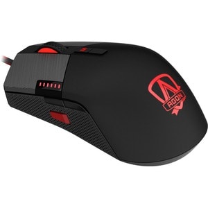 AOC AGON AGM700 Rato para jogos - USB 2.0 - Ótico - 8 Taste(n) - 8 Programmable Button(s) - Preto - Cabo - 16000 dpi - Rod