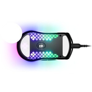 SteelSeries Aerox 3 Gaming Mouse - USB Type A - Optical - 6 Button(s) - Onyx - Cable - 18000 dpi - Right-handed