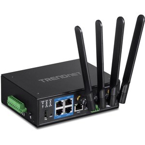 TRENDnet TI-W100 IEEE 802.11ac Ethernet Drahtlos Router - TAA-konform - Dualband - 2,40 GHz ISM-Band - 5 GHz UNII-Band - 4