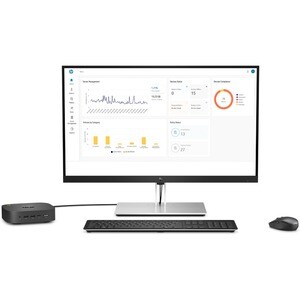 HP Chromebox Enterprise G3 Chromebox - Intel Core i7 10th Gen i7-10610U - 8 GB - 128 GB SSD - Mini PC - Sparkling Black - 