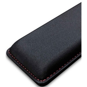 HyperX Wrist Rest - Textured - 3.46" x 17.99" Dimension - Black - Natural Rubber, Memory Foam, Gel - Anti-slip, Anti-fray 