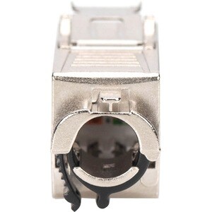 Digitus Nickel Plated Network Connector - 1 - 1 x RJ-45 Female Keystone - Shielding
