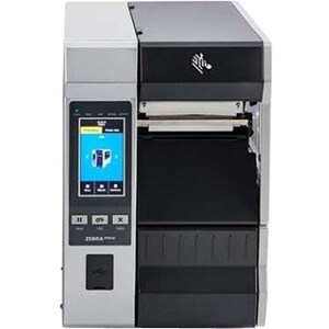 Zebra ZT610 Desktop Thermal Transfer Printer - Monochrome - Label Print - Gigabit Ethernet - USB - USB Host - Serial - Blu