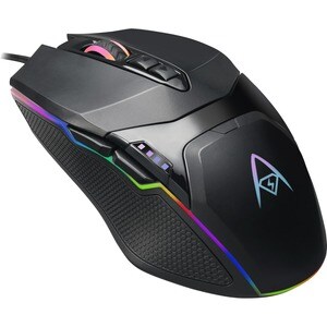 Adesso iMouse iMouse X5 Gaming Mouse - USB - Optical - 7 Button(s) - Cable - 6400 dpi - Scroll Wheel - Symmetrical