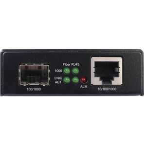 Eaton Tripp Lite Series Hardened Gigabit Fiber to Ethernet Media Converter, 10/100/1000 Mbps, RJ45/SFP, -10° to 60°C, TAA 