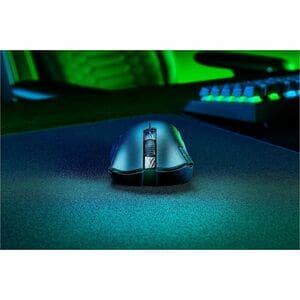 Razer DeathAdder V2 X HyperSpeed Gaming Mouse - Optical - Wireless - Bluetooth/Radio Frequency - 2.40 GHz - Black - 14000 