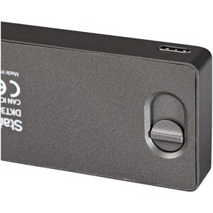 StarTech.com Docking Station - for Tablet, Notebook, Monitor - 100 W - USB 3.2 Gen 1 (3.1 Gen 1) Type-C - 1 Displays Suppo