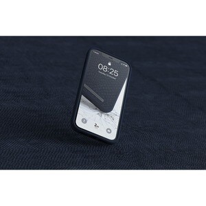 Njord Hülle für Apple iPhone 12 mini Smartphone - Benzin - Glatt - Sturzsicher - Lachsleder, MicroFiber