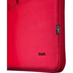 Trust Bologna Tasche für 40,6 cm (16 Zoll) Notebook - Rot - Polyethylenterephthalat (PET), Polyester Körper - Mikrofaser I