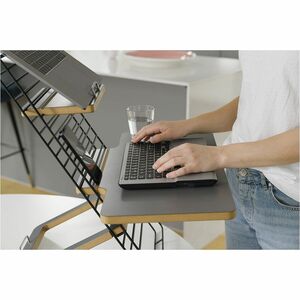 Mousetrapper Standfriend Height Adjustable Multipurpose Desktop Riser - Up to 43.2 cm (17") Screen Support - 7 kg Load Cap