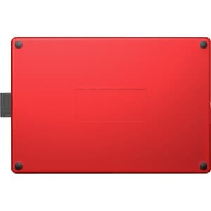 Wacom One by CTL-672 Grafiktablett - 2540 lpi - Kabel - Schwarz, Rot - 216 mm x 135 mm Aktiver Bereich - 2048 Druckniveau 