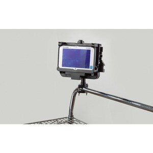Zirkona Pole Mount for Monitor - 1 Display(s) Supported - 9.98 kg Load Capacity - 75 x 75 - VESA Mount Compatible - Anodiz