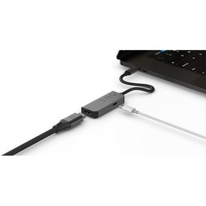 LINQ USB Type C Docking Station for Notebook/Monitor - 100 W - Black, Grey - 4K - 3840 x 2160, 1920 x 1080, 1280 x 720 - U