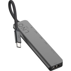 Hub USB Telco Pro - Negro, Gris - 7 Total USB Port(s)