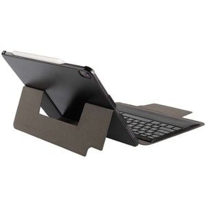 Gecko Covers Tastatur/Cover (Folie) für 32,8 cm (12,9 Zoll) Apple iPad Pro (2018) Tablet - Schwarz - PU-Leder Exterior Mat