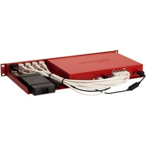 RACKMOUNT.IT WG-RACK RM-WG-T7 Rackmount Kit - For Firewall - 1U Rack Height x 482.60 mm Rack Width - Rack-mountable - Red
