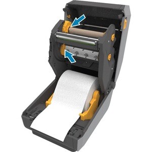 Zebra ZD621R Desktop Thermal Transfer Printer - Monochrome - Label/Receipt Print - Ethernet - USB - USB Host - Serial - RF