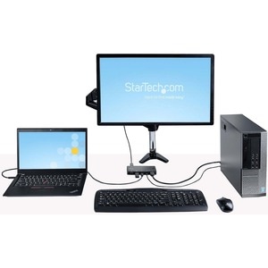 StarTech.com SV221HUC4K KVM Switchbox - 2 Computer(s) - 1 Local User(s) - 3840 x 2160 - 4 x USB - USB 2.0 - 2 x HDMI