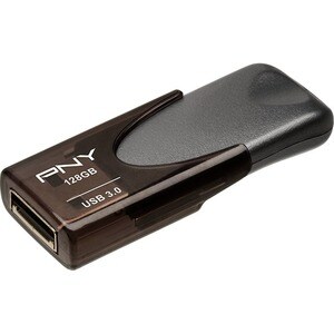 PNY Turbo Attache 4 USB 3.0 Flash Drive - 128 GB - USB 3.0 - 1 Year Warranty