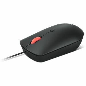 Lenovo ThinkPad Mouse - USB Type C - Optical - 4 Button(s) - Raven Black - Cable - 2400 dpi - Scroll Wheel
