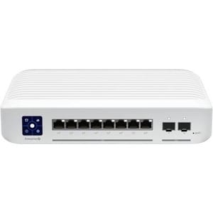 Ubiquiti Switch Enterprise 8 PoE - 8 Ports - Manageable - 10 Gigabit Ethernet, 2.5 Gigabit Ethernet - 2.5GBase-T, 10GBase-