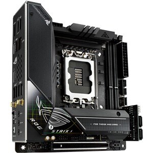 Asus ROG Strix Z690-I GAMING WIFI Gaming Desktop Motherboard - Intel Z690 Chipset - Socket LGA-1700 - Mini ITX - Pentium G