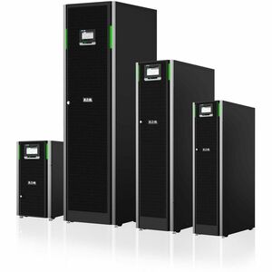 Eaton 93PS-10+10(40)-40-4x9Ah-SB-MBS-6 Double Conversion Online UPS - 10 kVA/10 kW - Three Phase - Tower - 49 Minute Stand