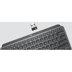 Logitech MX Keys Mini for Business Keyboard - Wireless Connectivity - International English - Graphite - Bluetooth - 10 m 