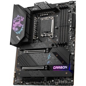 MSI MPG Z690 CARBON WIFI Desktop Motherboard - Intel Z690 Chipset - Socket LGA-1700 - Intel Optane Memory Ready - ATX - Pe