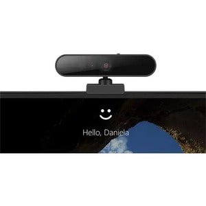 Lenovo Video Conferencing Camera - Black - USB Type C - 1 Each - 1920 x 1080 Video - 95° Angle - Microphone - Computer, No