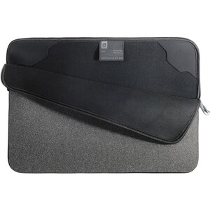 Tucano Mélange Carrying Case (Sleeve) for 39.6 cm (15.6") Notebook - Black, Grey - Bump Resistant Interior, Scratch Resist