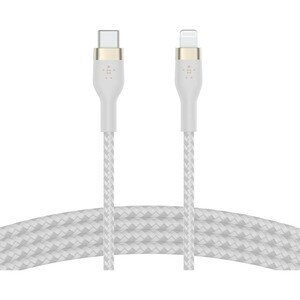 Belkin BoostCharge Pro Flex 2,01 m Lightning/USB-C Datentransferkabel - Cable for iPhone, iPad, iPod, iPad Air, iPad Pro, 