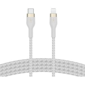 Belkin BoostCharge Pro Flex 2,01 m Lightning/USB-C Datentransferkabel - Cable for iPhone, iPad, iPod, iPad Air, iPad Pro, 