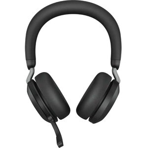 Jabra Evolve2 75 Wireless On-Ear Headset - USB-C - Unified Communication Optimised - No Charging Stand