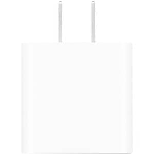 Apple 20 W AC适配器 - Space- 用于 iPhone, iPad, 智能手表 - 白