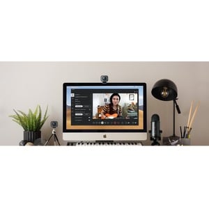 Logitech StreamCam 网络摄像头 - 60 fps - 石墨色 - USB 3.1 - 1920 x 1080 视频 - 自动对焦 - 78° Angle - 麦克风 - 计算机