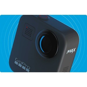 GoPro MAX 数码摄像机 - LCD 触控屏 - 6K - 16:9 - USB - SD - GPS - 存储卡 - 无线局域网 - 粘合剂安装