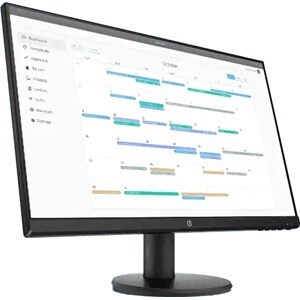 HP P24v G4 24" 等级 Full HD LCD 显示器 - 16:9 - 黑 - 60.5 cm (23.8") Viewable - 面内交换(IPS)技术 - LED 背光 - 1920 x 1080 - 250 cd/m² -