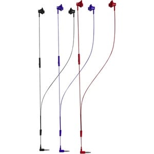 HP 有线 耳塞 立体声 耳机 - 黑 - 双声道 - 入耳式 - 迷你手机（3.5毫米）