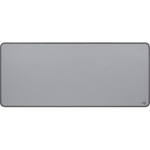 Logitech Studio Series 鼠标垫 - 300 毫米 x 700 毫米 - 灰 - 天然橡胶, 尼龙 - 防滑, 防溢, 防溅, 耐磨