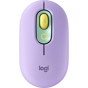 Logitech POP Mouse 鼠标 - 蓝牙 - USB - 光学 - 2 可编程按钮 - 无线 - 4000 dpi - 滚轮