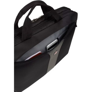 Wenger Legacy 67444140 Carrying Case for 17" Notebook - Black - Tear Resistant Shoulder Strap, Damage Resistant, Shock Res