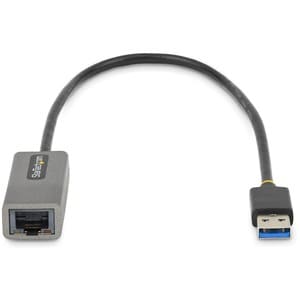 StarTech.com Gigabit Ethernet Adapter for Computer, Notebook - 10/100/1000Base-T - Portable - USB 3.2 (Gen 1) Type A - 5 G